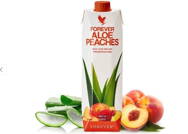 aloe vera gel peaches